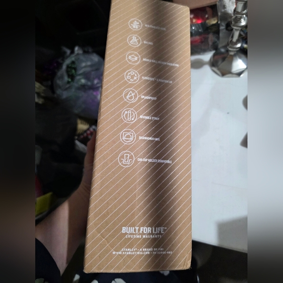 New Stitch Stanley Tumbler 40 oz Insulated Stainless Steel Water Bottle & Straw - Picture 6 of 8